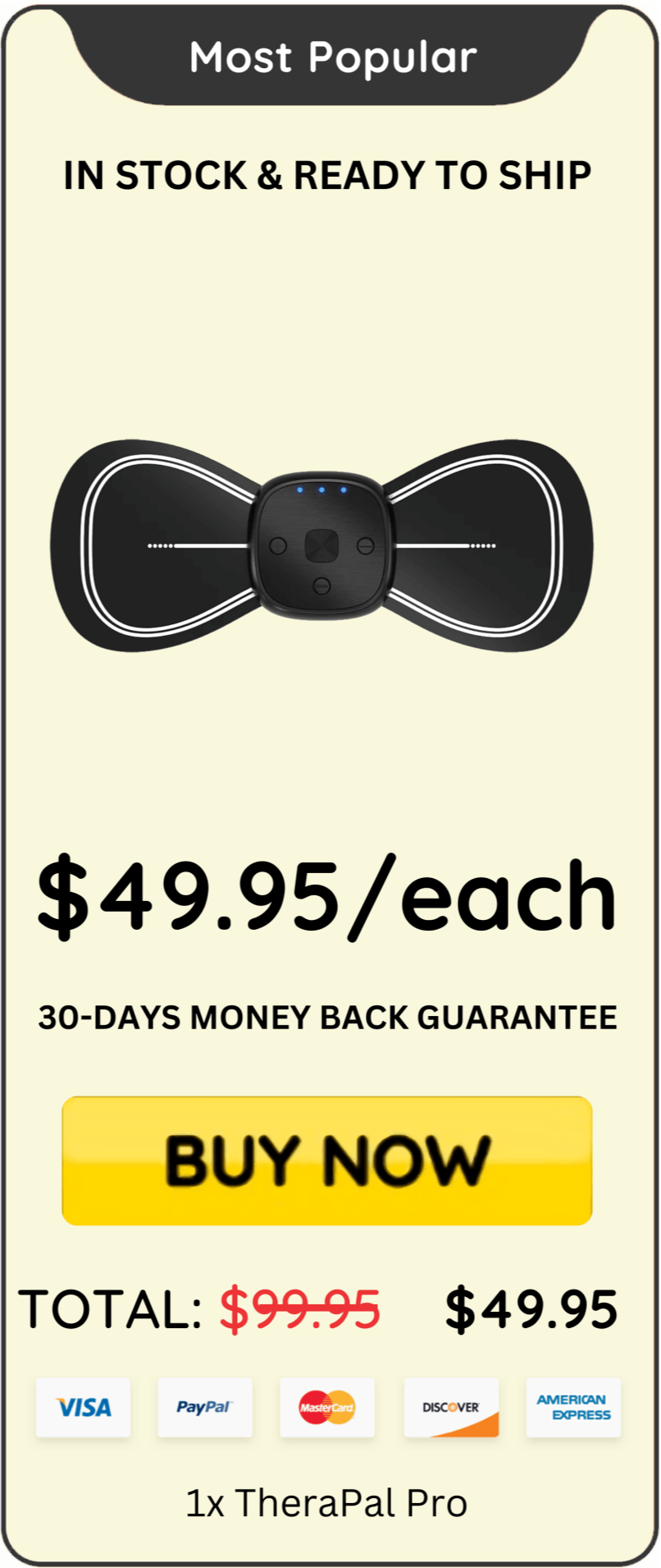TheraPal Pro price
